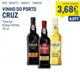 Makro vinho do porto cruz promoção