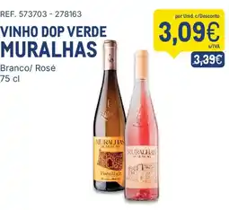 Makro vinho dop verde muralhas promoção