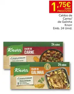 Recheio Knorr caldo de carne promoção
