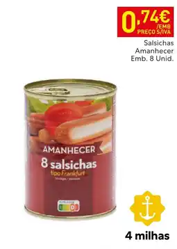 Recheio Salsichas amanhecer promoção