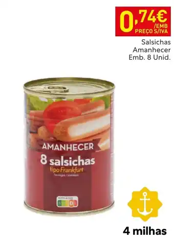 Salsichas amanhecer