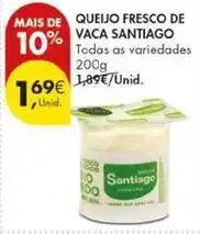 Pingo Doce Santiago - queijo fresco de vaca promoção