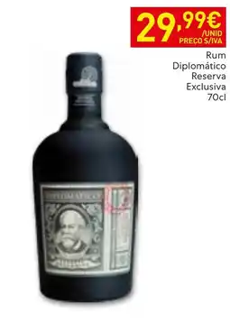 Recheio Rum Diplomático Reserva Exclusiva promoção