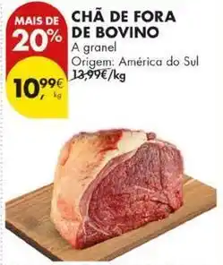 Pingo Doce A+ - cha de fora de bovino promoção