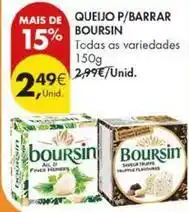 Pingo Doce Boursin - queijo p/ barrar promoção