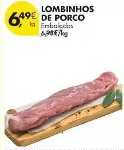 Pingo Doce Lomsinho de porco promoção