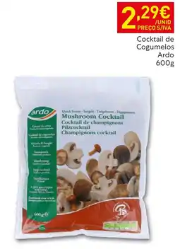 Recheio Cocktail de cogumelos ardo promoção