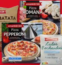 Recheio Pizza amanhecer forno de lenha pepperoni romana promoção