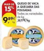 Pingo Doce As - queijo de vaca a queijaria das pousadas promoção