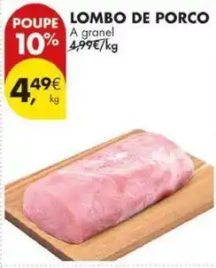 Pingo Doce A+ - lombo de porco promoção