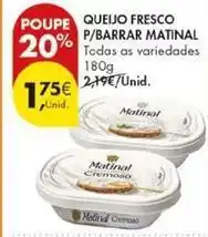Pingo Doce Matinal - queijo fresco p/barrar promoção