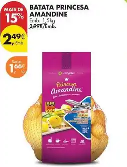 Pingo Doce Amandine - batata princesa promoção