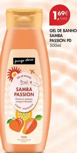 Pingo Doce Damasco - gel de banho promoção