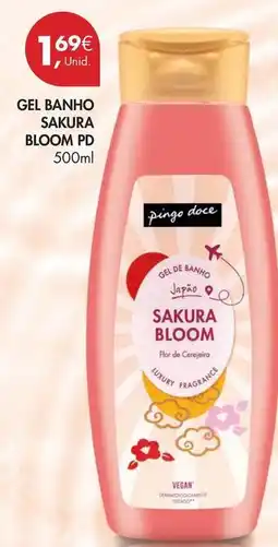 Pingo Doce Flor - gel banho sakura promoção