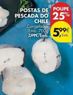 Pingo Doce Postas de pescada do chile promoção