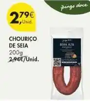 Pingo Doce Seia - chourico promoção