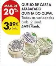 Pingo Doce Quinta do olival - queijo de cabra atabafado promoção