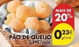 Pingo Doce Pao de queijo promoção