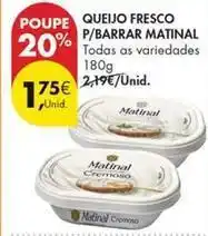 Pingo Doce Matinal - queijo fresco p/ barrar promoção