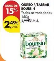 Pingo Doce Boursin - queijo p/ barrar promoção