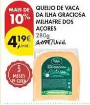 Pingo Doce Milhafre - queijo de vaca da ilha graciosa promoção