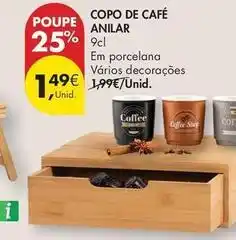 Pingo Doce Anilar - copo de café promoção