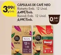 Pingo Doce Buondi - cápsulas de café promoção