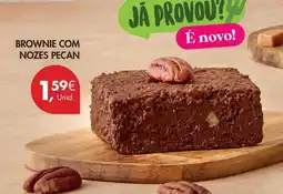 Pingo Doce com - brownie com nozes promoção