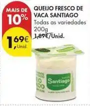 Pingo Doce Santiago - queijo fresco de vaca promoção