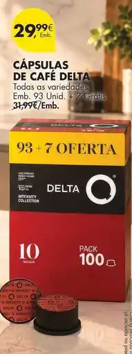 Pingo Doce Delta q - cápsulas de café promoção