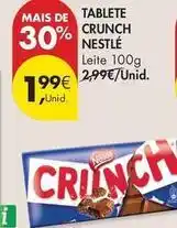 Pingo Doce Crunch - tablete promoção