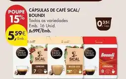 Pingo Doce Sical - cápsulas de café promoção