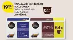 Pingo Doce Nescafé - cápsulas de café dolce gusto promoção