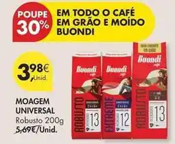 Pingo Doce Buondi - moagem universal promoção