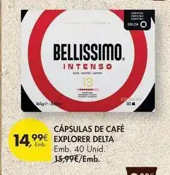 Pingo Doce Delta q - cápsulas de café explorer promoção