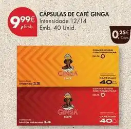 Pingo Doce Ginga - cápsulas de café promoção