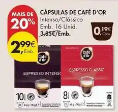 Pingo Doce Espresso - cápsulas de café promoção