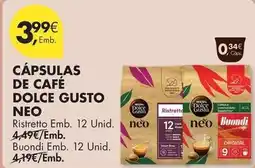 Pingo Doce Buondi - cápsulas de café dolce gusto promoção