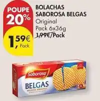 Pingo Doce Saborosa - bolachas belgas promoção