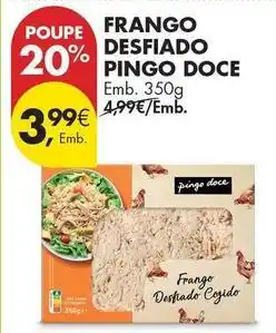 Pingo Doce Pingo doce - frango desfiado promoção