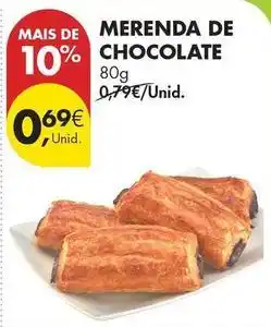Pingo Doce Merenda de chocolate promoção