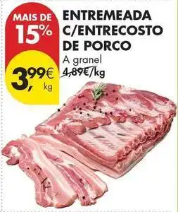 Pingo Doce A+ - entremeada c/entrecosto de porco promoção