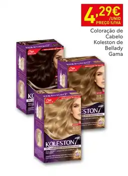 Recheio Coloração de Cabelo Koleston de Bellady Gama promoção