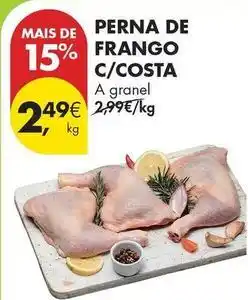 Pingo Doce A+ - perna de frango c/costa promoção