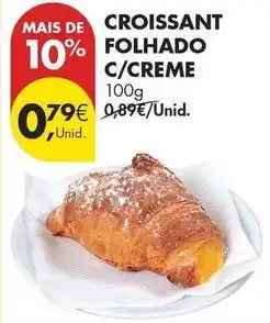 Pingo Doce Croissant folhado c/creme promoção