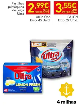 Recheio Ultra pastilhas p/máquina de loiça ultra promoção