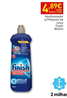 Recheio Abrilhantador p/Máquina de Loiça Finish promoção