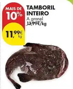 Pingo Doce A+ - tamboril inteiro promoção