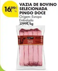 Pingo Doce Pingo doce - vazia de bovino selecionada promoção