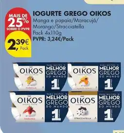 Pingo Doce Oikos - iogurte grego promoção